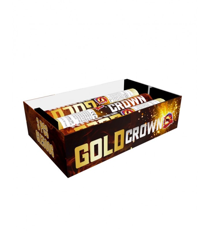 XL Gold crown 3ks